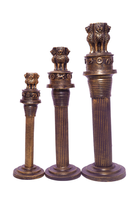 Ashoka stambh Ashok for Table Pillar Ashoka stambh chatrapati Mementos Gifts Ashok Chakra